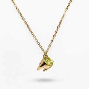 Collar de Molcajete con Salsa - Colección de Joyería Viva México