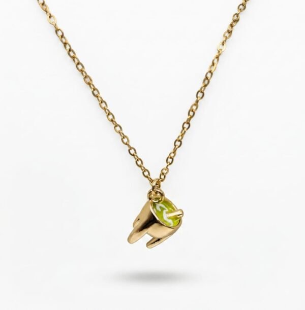 Collar de Molcajete con Salsa - Colección de Joyería Viva México