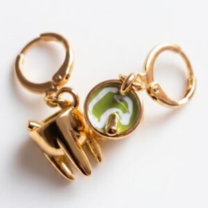 Aretes de Molcajete con Salsa - Colección de Joyería Viva México